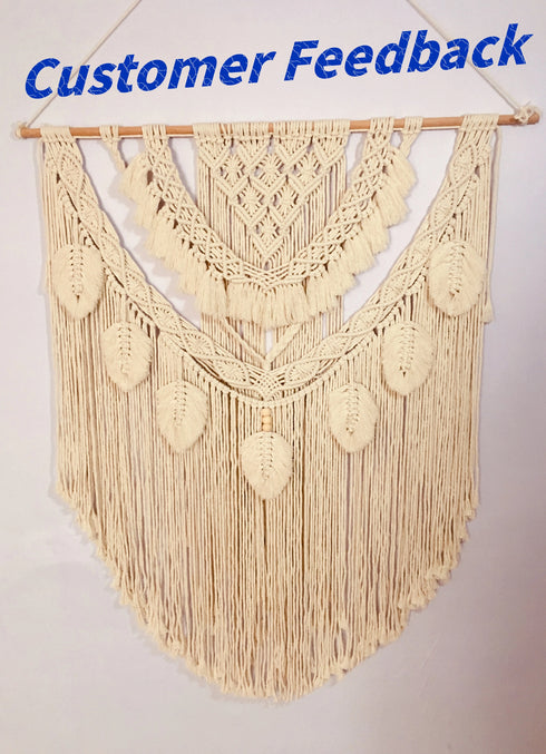 Wall Hanging Bohemian Chic Handicrafts Woven Tapestry Modern Boho Living Room Bedroom Wall Decoration